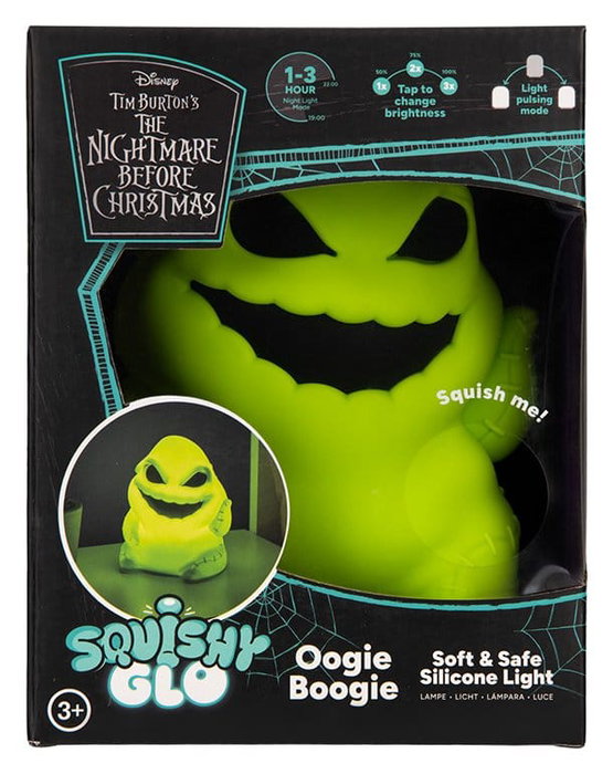Paladone Products Lámpara Oogie Boogie Pesadilla antes de Navidad SquishyGlo Recargable 16 cm Paladone Products Lámpara Oogie Boogie Pesadilla antes de Navidad SquishyGlo Recargable 16 cm