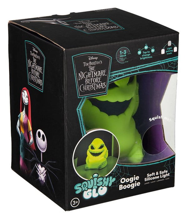 Paladone Products Lámpara Oogie Boogie Pesadilla antes de Navidad SquishyGlo Recargable 16 cm Paladone Products Lámpara Oogie Boogie Pesadilla antes de Navidad SquishyGlo Recargable 16 cm