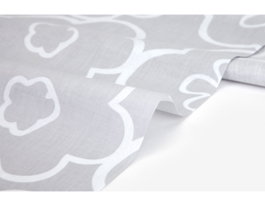 Dailylike Tela Algodón Blossom Flowery Gray Flores 1,10m x 3m