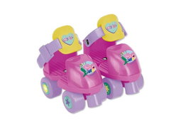 JugaToys Patines ajustables 4 ruedas Peppa Pig (Talla 24-29)