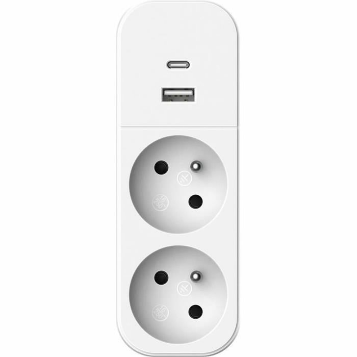 Quarx Biplite - QUARX - 2P 16A con USB-A y USB-C, compatible con NF Quarx Biplite - QUARX - 2P 16A con USB-A y USB-C, compatible con NF