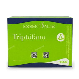 Essentialis L-Triptófano con Magnesio y Vitamina B6 para el Sueño y Ánimo, 60 Comprimidos