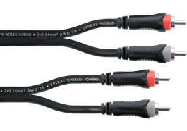 Cordial Cable De Audio Dual Rca/Rca 3M