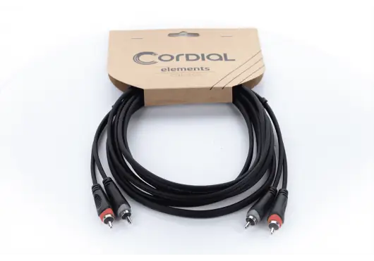 Cordial Cable De Audio Dual Rca/Rca 3M Cordial Cable De Audio Dual Rca/Rca 3M
