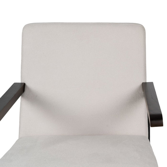 Sillón Beige Metal-Tejido 61 X 70 X 85 cm Sillón Beige Metal-Tejido 61 X 70 X 85 cm