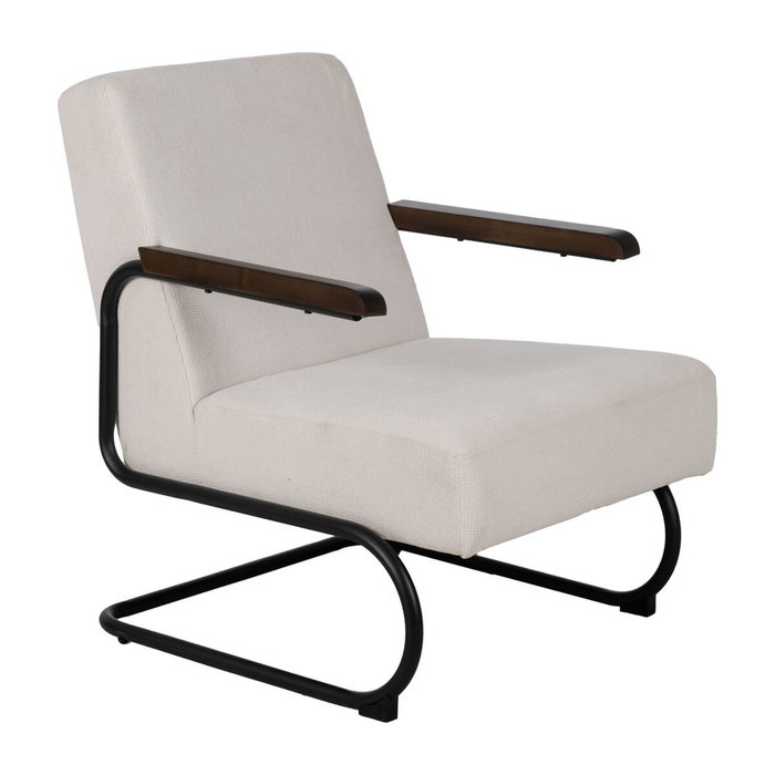 Ixia Sillón Beige Metal-Tejido
