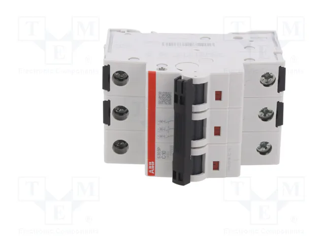 ABB S300P Interruptor magnetotérmico 10A 3 polos Característica C