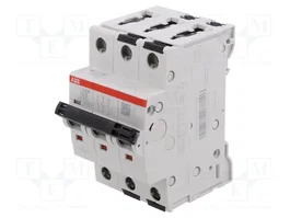 ABB S300P Interruptor magnetotérmico 10A 3 polos Característica C