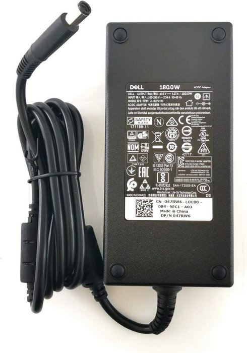 Dell 180W AC Adapter With 2M Euro Power Cord (Kit) Fuente de Alimentación Dell 180W AC Adapter With 2M Euro Power Cord (Kit) Fuente de Alimentación
