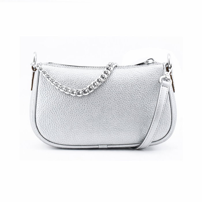 Bolso Bandolera Michael Kors Carmela Gris 20 x 12 x 7 cm Bolso Bandolera Michael Kors Carmela Gris 20 x 12 x 7 cm