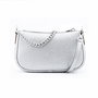 Bolso Bandolera Michael Kors Carmela Gris 20 x 12 x 7 cm