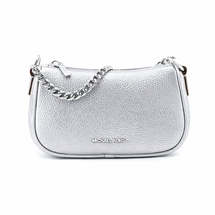 Bolso Bandolera Michael Kors Carmela Gris 20 x 12 x 7 cm Bolso Bandolera Michael Kors Carmela Gris 20 x 12 x 7 cm