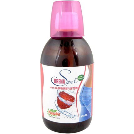 PLANTAPOL Drenaspol con Stevia y Cetonas de Frambuesa 500ml