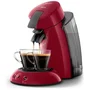CAFETERA PHILIPS SENSEO ORIGINAL XL ROJO OSCURO - MONODOSIS - CREMA PLUS - DEPOSITO 1.2L - 1 BAR - PREPARA 2 TAZAS A LA VEZ - DESCONEXION AUTOMATICA