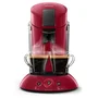 CAFETERA PHILIPS SENSEO ORIGINAL XL ROJO OSCURO - MONODOSIS - CREMA PLUS - DEPOSITO 1.2L - 1 BAR - PREPARA 2 TAZAS A LA VEZ - DESCONEXION AUTOMATICA