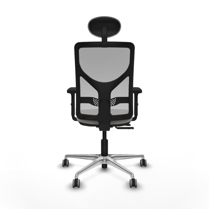 PIQUERAS Y CRESPO Silla de oficina Motilla con mecanismo Sincro/Traslack Blanco y Gris PIQUERAS Y CRESPO Silla de oficina Motilla con mecanismo Sincro/Traslack Blanco y Gris