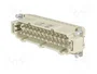 HARTING Han E® Conector de Plantilla de Contacto Macho 24+PE