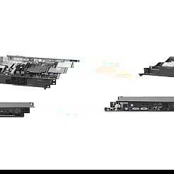 Super Micro CSE-510-203B Servidor Estante Negro 1U