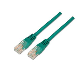 Aisens Cable de Red Latiguillo RJ45 Cat.6 UTP AWG24 Verde 1.0 M - Normas ANSI/TIA/EIA, 100% Cobre OFC, 99.9% Pureza
