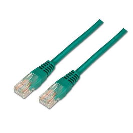 Aisens Cable de Red Latiguillo RJ45 Cat.6 UTP AWG24 Verde 1.0 M - Normas ANSI/TIA/EIA, 100% Cobre OFC, 99.9% Pureza