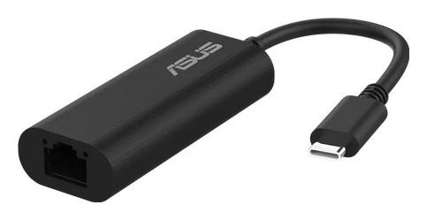 Asus Adaptador Ethernet USB-C2500 V2 2,5Gbps Negro Asus Adaptador Ethernet USB-C2500 V2 2,5Gbps Negro