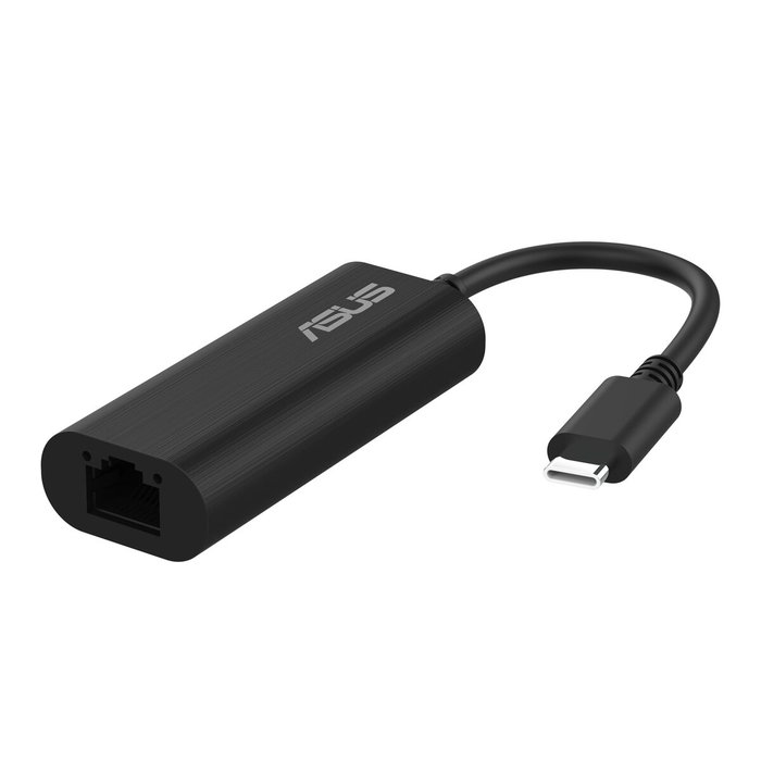 Asus Adaptador Ethernet USB-C2500 V2 2,5Gbps Negro Asus Adaptador Ethernet USB-C2500 V2 2,5Gbps Negro