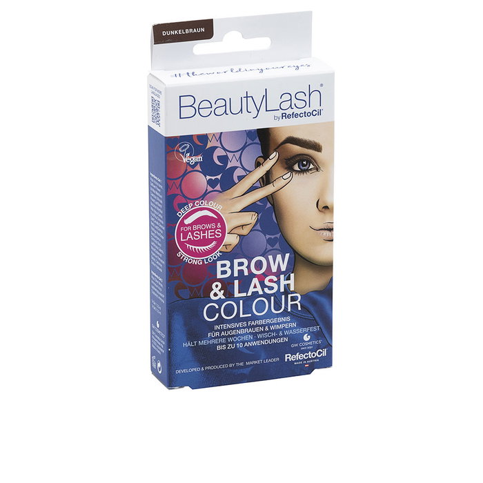 Refectocil BeautyLash Brow & Lash Colour Kit Tinte Cejas y Pestañas #Castaño Oscuro 1 u Refectocil BeautyLash Brow & Lash Colour Kit Tinte Cejas y Pestañas #Castaño Oscuro 1 u