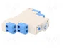 CROUZET Relé de tiempo analógico SPDT 24-240V AC/DC