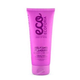 ECOFORIA Relaxing Pleasure Crema Corporal Hidratante 200Ml. Eco con Lavanda y Coco