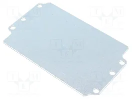 FIBOX Placa de ensamblaje de acero con recubrimiento de zinc
