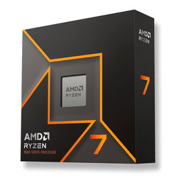AMD Ryzen 7 9700X Procesador 8 Núcleos 16 Hilos 3.8GHz hasta 5.5GHz AM5 40MB Caché 65W TDP AMD Radeon Gráficos (Caja) para PC Gaming