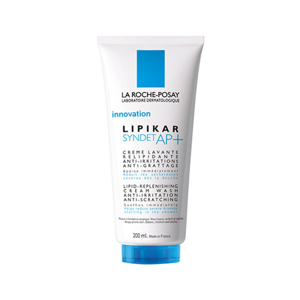 La Roche-Posay Lipikar Syndet Ap+ Gel Limpiador Corporal y Facial para Pieles Secas y Atópicas, 200 mL La Roche-Posay Lipikar Syndet Ap+ Gel Limpiador Corporal y Facial para Pieles Secas y Atópicas, 200 mL