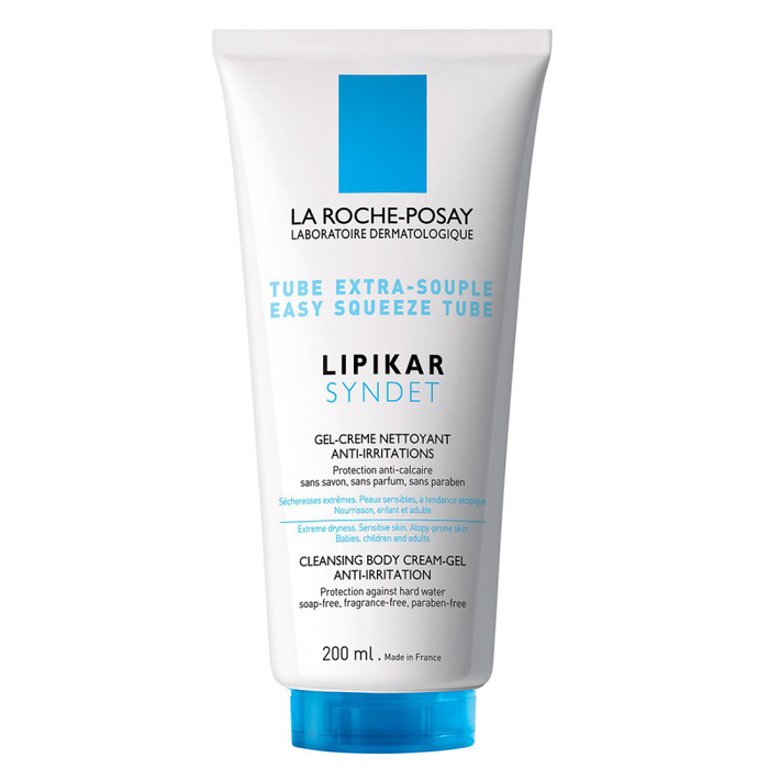 La Roche-Posay Lipikar Syndet Ap+ Gel Limpiador Corporal y Facial para Pieles Secas y Atópicas, 200 mL La Roche-Posay Lipikar Syndet Ap+ Gel Limpiador Corporal y Facial para Pieles Secas y Atópicas, 200 mL