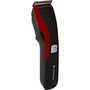 Remington HC5100 MyGroom Maquinilla de Peluquería con 12 Ajustes de Longitud, Negro y Rojo