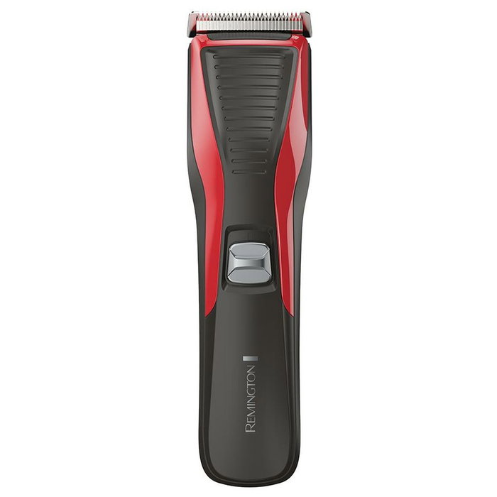 Remington HC5100 MyGroom Maquinilla de peluquería profesional con 12 longitudes de corte, Negro y Rojo