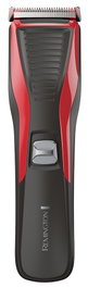 Remington HC5100 MyGroom Maquinilla de peluquería profesional con 12 longitudes de corte, Negro y Rojo