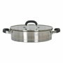Cacerola con Tapa de Cristal Quttin 2,2 L (4 Unidades)