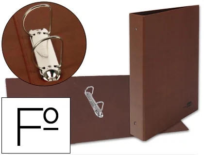 Liderpapel Carpeta de 2 anillas 25mm Folio Cartón Cuero Compresor Plástico Liderpapel Carpeta de 2 anillas 25mm Folio Cartón Cuero Compresor Plástico