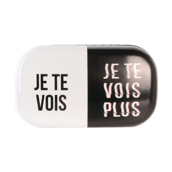 Sensly Estuche para Lentillas con Espejo, Modelos Surtidos