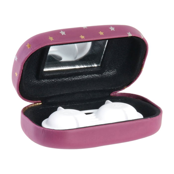 Sensly Estuche para Lentillas con Espejo, Modelos Surtidos