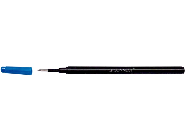 Q-connect Recambio Rotulador Roller Magno Azul Tinta Permanente Trazo 0,5 mm