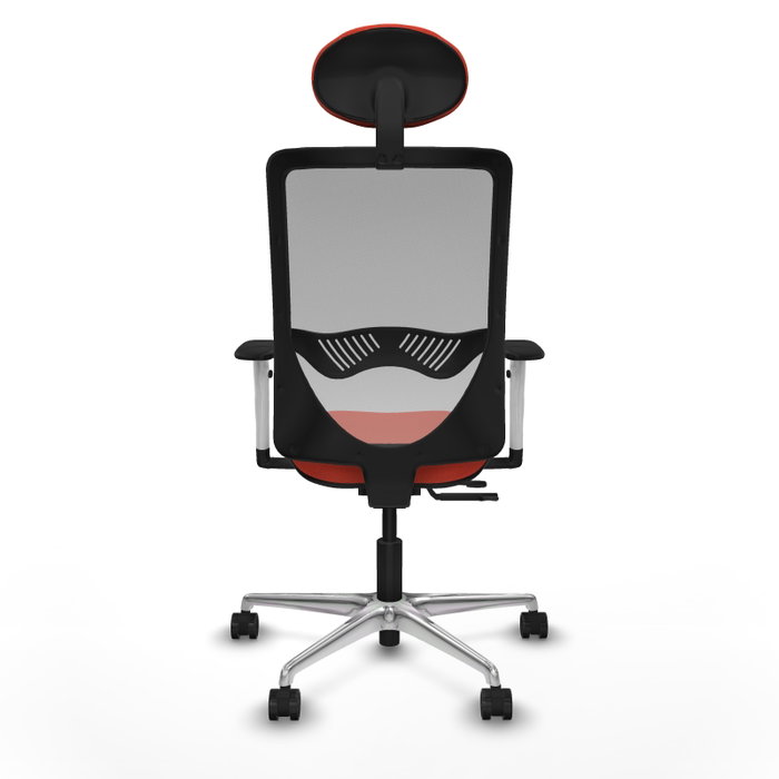 PIQUERAS Y CRESPO Silla de oficina Zulema con mecanismo Sincro/Traslack, Naranja oscuro y Gris PIQUERAS Y CRESPO Silla de oficina Zulema con mecanismo Sincro/Traslack, Naranja oscuro y Gris
