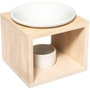 5Five Quemador para cera o aceites esenciales Blanco / madera