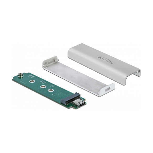 DeLOCK 42634 Gabinete externo para M.2 NVMe PCIe SSD USB 3.2 Gen 2 Plata DeLOCK 42634 Gabinete externo para M.2 NVMe PCIe SSD USB 3.2 Gen 2 Plata