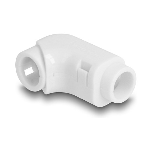 DeLOCK 88128 Clips para cables para doblar, 8 piezas, Blanco