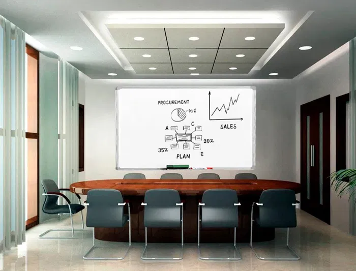 Q-connect Pizarra Blanca Laminada con Marco de Aluminio 200x100 cm Q-connect Pizarra Blanca Laminada con Marco de Aluminio 200x100 cm