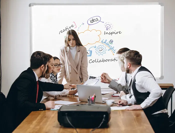 Q-connect Pizarra Blanca Laminada con Marco de Aluminio 200x100 cm Q-connect Pizarra Blanca Laminada con Marco de Aluminio 200x100 cm