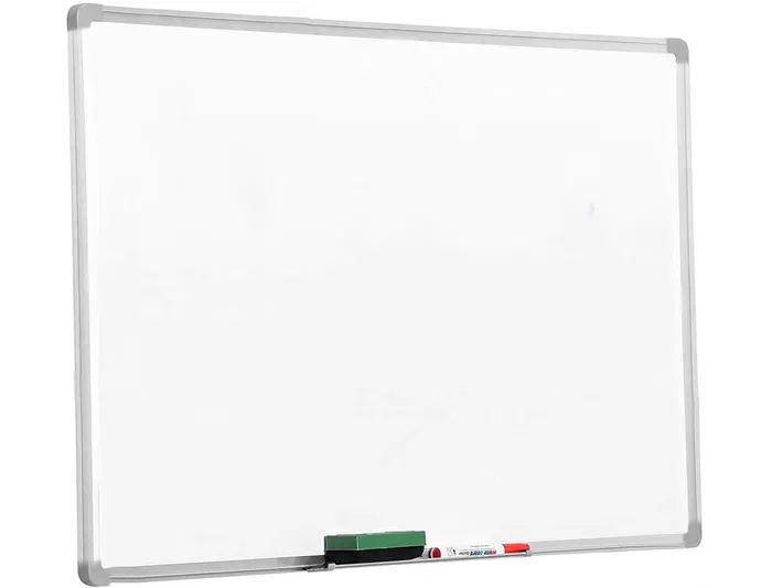 Q-connect Pizarra Blanca Laminada con Marco de Aluminio 200x100 cm Q-connect Pizarra Blanca Laminada con Marco de Aluminio 200x100 cm