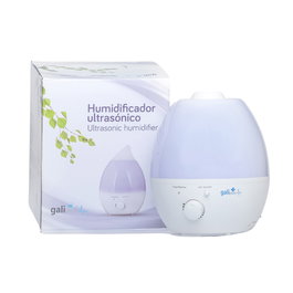 Galiplus Humidificador Ultrasónico, Vapor Frío, Capacidad 2.4 Litros, Ideal para Combatir la Sequedad Ambiental y Mejorar la Calidad del Aire en el Hogar