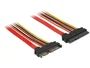 DeLOCK 84920 Cable de extensión SATA III de 22 pines, 50 cm